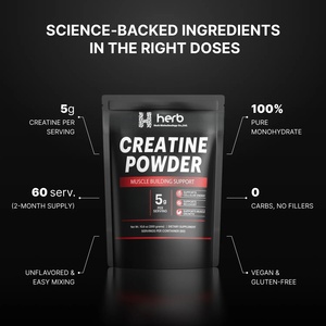 Creatina en Polvo para Deportistas, Marca Privada OEM/ODM, Proteína para Aumentar la Fuerza Muscular, Creatina Monohidrato Micronizada - Product Image 2