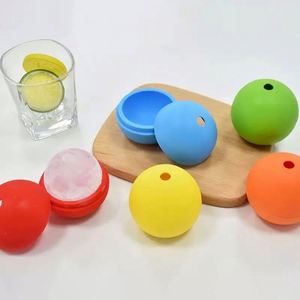 Moule à glaçons sphériques en silicone de qualité alimentaire avec logo personnalisé, facile à démouler, pour activités promotionnelles - Product Image 6