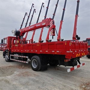 รถบรรทุกติดเครนไฮดรอลิก Dongfeng 4X2 คุณภาพสูง สำหรับขนส่งอุปกรณ์อุตสาหกรรม - Product Image 6