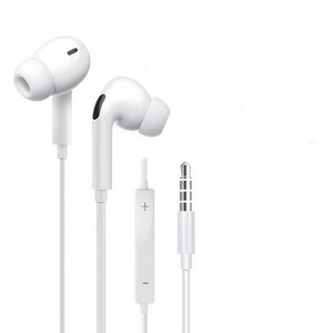 Wired Earphones 3.5mm Jack With Mic And Volume <b>Control</b> <b>For</b> <b>Phones</b> And Devices - Product Image 1