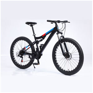 <span class=keywords><strong>Bicicleta</strong></span> de Montaña para Trekking de 27.5 Pulgadas con Horquilla de Suspensión Completa para Adulto Cuadro de Acero al Carbono <span class=keywords><strong>Bicicleta</strong></span> de Montaña de 29 Pulgadas MTB - Product Image 1
