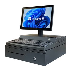 Caisse enregistreuse à fond métallique de 14/15,6 pouces pouvant être utilisée dans les supermarchés, les grands magasins et les restaurants - Product Image 3