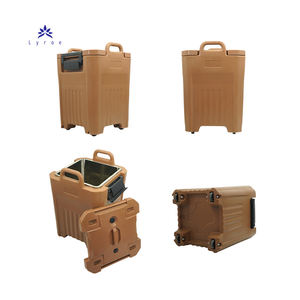 Lyroe <span class=keywords><strong>prix</strong></span> d'usine en gros 50L carré réchauffeur d'aliments isolation soupe baril garder les aliments au chaud transport conteneur baril - Product Image 4