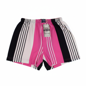 Bóxer de algodón 100% para hombre, ropa interior tejida a rayas, color rosa y gris, negro, para adultos - Product Image 2