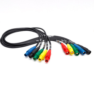 Câble d'alimentation Camlock 400A, fil de cuivre de 35 mm, utilisation pour équipement industriel, prise IEC vers prise IEC - Product Image 4