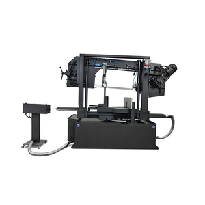 Línea de montaje de haz automático tipo Z H Sujeción hidráulica de alta precisión Sierra de Cinta Digital de doble inglete - Product Image 2