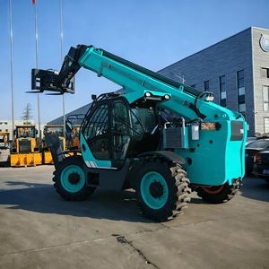 Empilhadeira Telehandler de Alta Capacidade 3t 4t 4.5t com Altura de Elevação de 7.4m 9m 12m 14m 18m Aprovada pela CE - Product Image 1