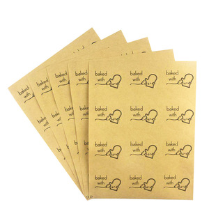 Etiquetas Adhesivas de Papel Kraft de Agradecimiento para Sobres y Paquetes - Product Image 4