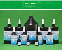 Colle UV acrylique pour la protection de l'environnement, forte, transparente, sans trace, séchage rapide, sans ombre, pour verre, métal, cristal, plastiques