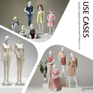 Maniquí <span class=keywords><strong>de</strong></span> Costura <span class=keywords><strong>de</strong></span> Cuerpo Superior con Cabeza, Tamaño Humano, con Patrón Tridimensional, en Pose <span class=keywords><strong>de</strong></span> Pie - Product Image 6
