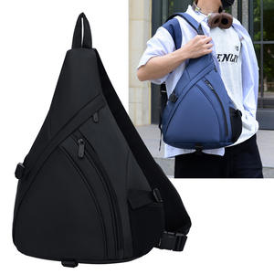 กระเป๋าคาดอกผู้ชาย RUIQUWIN ผ้าไนลอน แฟชั่นกีฬา กันน้ำ ทนทาน จุของได้เยอะ เหมาะสำหรับปั่นจักรยาน เดินทาง และท่องเที่ยว - Product Image 4