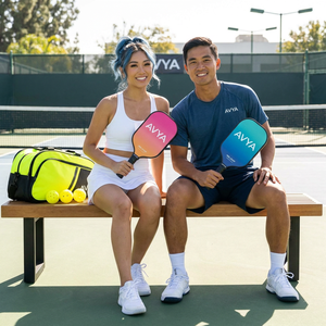 Juego de Palas de Pickleball AVYA Aprobado por la USAPA, Fibra de Carbono Toray T700 de 16 mm, <span class=keywords><strong>Serie</strong></span> UX Soulmate para Parejas, Hombres y Mujeres Profesionales - Product Image 5