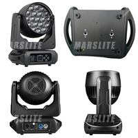 Marslite 19x15W Zoom Wash LED Moving Head Bühnenscheinwerfer DMX Moving Head Wash für DJ Disco Hochzeit Party