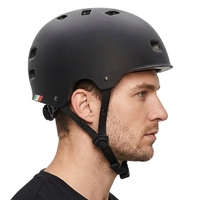 Trottinette électrique pour enfants et adultes, matériau ABS, conception de sécurité durable, casque de protection réglable, sport de patinage portable