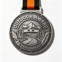 Médailles personnalisées pour les récompenses sportives lors de championnats et de tournois - Médailles sportives avec ruban coloré
