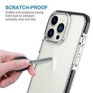 Custodia per cellulare Echo-tec <span class=keywords><strong>Cover</strong></span> in <span class=keywords><strong>Silicone</strong></span> Ultra sottile trasparente antiurto per <span class=keywords><strong>iPhone</strong></span> <span class=keywords><strong>12</strong></span> 13 14 Pro Max <span class=keywords><strong>mini</strong></span> - Product Image 5