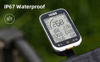 XOSS G3+ English Smart Digital GPS Speedometer dan Odometer Layar Warna Komputer Sepeda Gunung dan Jalan Raya dengan Navigasi Panah