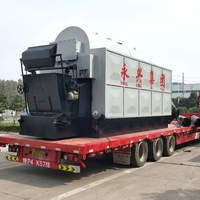 Chaudière à vapeur au charbon de bois de 4 tonnes 1,25 MPa, fabriquée en Chine, certifiée CE ISO