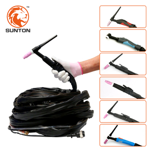 <span class=keywords><strong>Torcia</strong></span> per saldatura TIG SUNTON WP18 più popolare, raffreddata ad acqua, 350Amp, per saldatura ad arco argon - Product Image 1