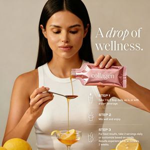 <span class=keywords><strong>Complejo</strong></span> de Colágeno Líquido de Origen Marino, Péptidos Hidrolizados, 5g por Porción con Vitamina C, Biotina y Ácido Hialurónico - Product Image 2