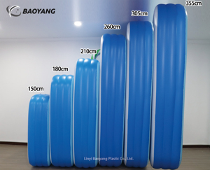 Piscina Inflable Familiar para Niños de PVC de 180 cm, Económica y de Alta Calidad, para Exteriores, con Logotipo Personalizado - Product Image 6