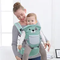 शिशु यात्रा वाहक Ergonomic बच्चे वाहक 2021 नई लोकप्रिय सांस बच्चे को कपड़े में लपेटकर वाहक गोफन