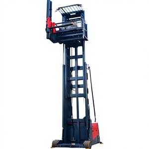 VNA 1600kg 포크리프트 3방향 전동 포크리프트 맨업 14m VNA (1.7m 좁은 통로 창고용) - Product Image 1