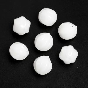 10mm Popular Design Colorful Glass Pumpkin Loose <b>Beads</b> Through Hole Lantern Accessories Jewelry Making - Product Image 2