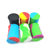Échantillon Gratuit - Pot à Cire Portable en Forme de Baril, 11ml, Contenant en Silicone pour Concentrés