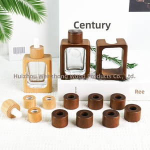 Flacon de crème pour les yeux en plastique <span class=keywords><strong>Laitu</strong></span> avec bouchon en bois de bambou 100g, pot de crème scellé - Product Image 3