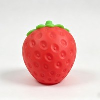 Superzacht groot plastic aardbei squishy speelgoed voor jongens en meisjes, langzaam rijzend fruitmodel, decompressie fidget speelgoed, kneden, knijpen