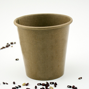8oz 280ml 16oz 520ml <span class=keywords><strong>2020</strong></span> desechables impresos personalizados degradable kraft taza de café de papel - Product Image 2