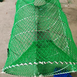 Nassa Pieghevole in HDPE Senza Nodi su Misura, Gabbia da Pesca con Telaio HDG 7mm per Merluzzo Nero - Product Image 5