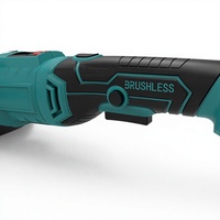 Meuleuse d'angle électrique sans fil portative à batterie lithium rechargeable, sans balais, pour polissage et découpe