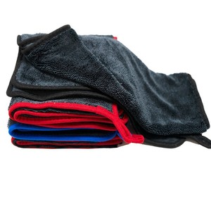 Serviette de lavage de voiture pour usage quotidien, 650 GSM, tissu torsadé tressé, sans peluches, pour le nettoyage des véhicules - Product Image 4