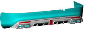 Carbon Fiber W222 Rear <strong>Diffuser</strong> for Mercedes Benz S-<strong>Class</strong> W222 S63 S65 AMG 4-Door 2014-2017 - Product Image 6