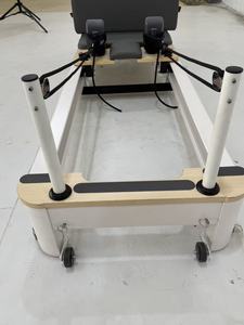 Prix d'usine : Reformer en aluminium pour usage domestique et professionnel, équipement de fitness et de yoga PLT05FD-1, cadre en aluminium et léger - Product Image 4