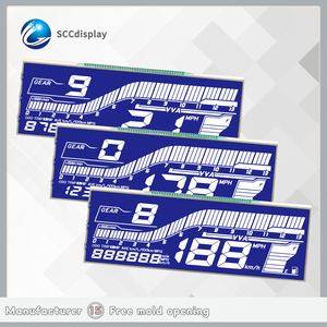 Display LCD Digitale a Segmenti Personalizzato Professionale GW052 HTN Negativo Anti-Riflesso a Basso Consumo per Moto YAMAHA-R15 - Product Image 2