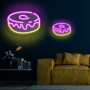 LED Neon <b>Light</b>, multi-color <b>wall</b> decor, <b>plug</b> powered, static display, ideal for bar decoration. - Product Image 3
