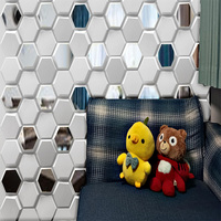 Nouveau design 2026 – Panneaux muraux 3D en PVC gaufré effet diamant, étanches et modernes, 500x500mm et 300x300mm, pour revêtements muraux en plastique