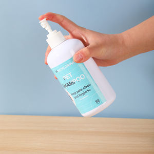 Bouteille de nettoyage de patte de shampooing d'épaule ronde pour animaux de compagnie bouteille de lavage de pied sec pour chien nettoyeur de patte - Product Image 5