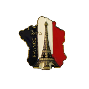 Magnete Decorativo Creativo in Lega di Zinco Placcato Argento Personalizzabile Smaltato Duro con Stampa UV Raffigurante la <span class=keywords><strong>Torre</strong></span> <span class=keywords><strong>Eiffel</strong></span> - Product Image 6