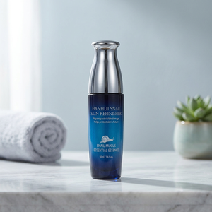 HANHUI Snail Skin Refinisher Essential para ESSENCE Korea Ingrediente de alta calidad Suero facial sin crueldad para iluminar - Product Image 3