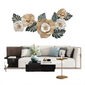 137X67cm Nordic Style Light Luxury Iron Hanging <b>Decor</b> <b>Large</b> Living Room Geometric Shape Contemporary <b>Wall</b> Hanging Art Home - Product Image 4