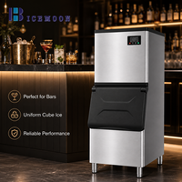 Máquina de Hielo de 200 kg con Sistema Digital Inteligente y Protección Múltiple para Hoteles y Eventos, Alta Demanda, Producción Rápida y Continua, Aislada
