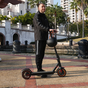 Scooter Plegable de Tres Ruedas para Viajes Urbanos, Personalizado de Fábrica, Motor sin Escobillas de 350W, LED, Impermeable, Control por Aplicación/Remoto, 120kg, Plegable - Product Image 2