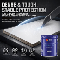 Apprêt blanc professionnel pour meubles à base de UV, excellente capacité de remplissage, film dur, couche de base pour surfaces.