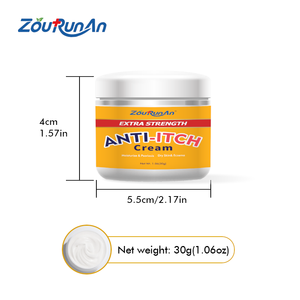 Crema Anti-picazón ZouRunAn 30g 0.7oz con Veneno de Abeja, Extracto de Aloe y <span class=keywords><strong>Vitamina</strong></span> <span class=keywords><strong>D</strong></span> para Cuidado Calmante de la Piel, Venta al por Mayor, Proveedor OEM ODM - Product Image 5