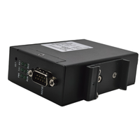 Servidor de Dispositivos Seriales Industriales, Convertidor RS485 RS232 a Ethernet RJ45, Gateway Modbus JQ-87NP, Totalmente Metálico