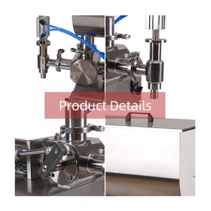 Machine de remplissage personnalisée à tête unique de type U, capacité 100-1500 ml, pour liquides, miel, pâtes et sauces, avec trémie de mélange, prix usine - Product Image 6